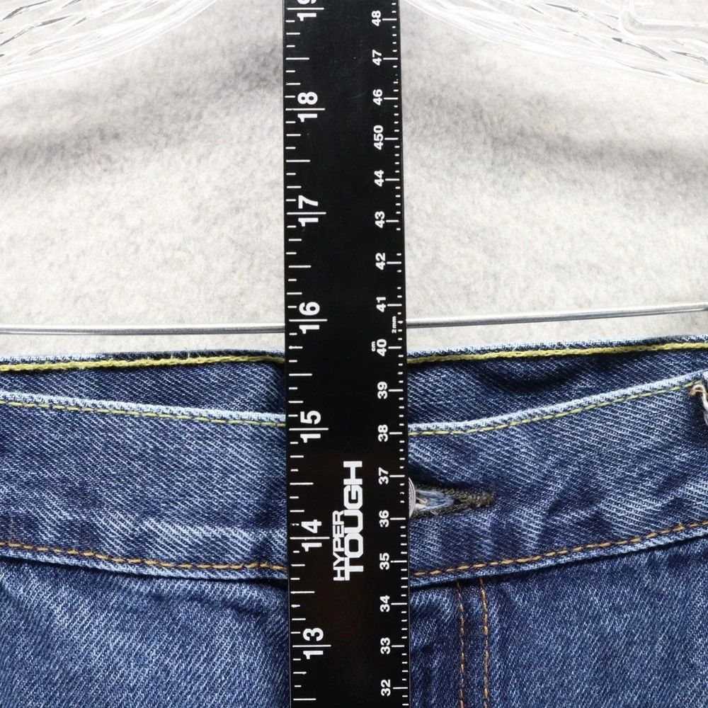 Levi's 550 Jeans Mens 42x32 Relaxed Fit 5-Pocket‎ Cotton Denim Blue